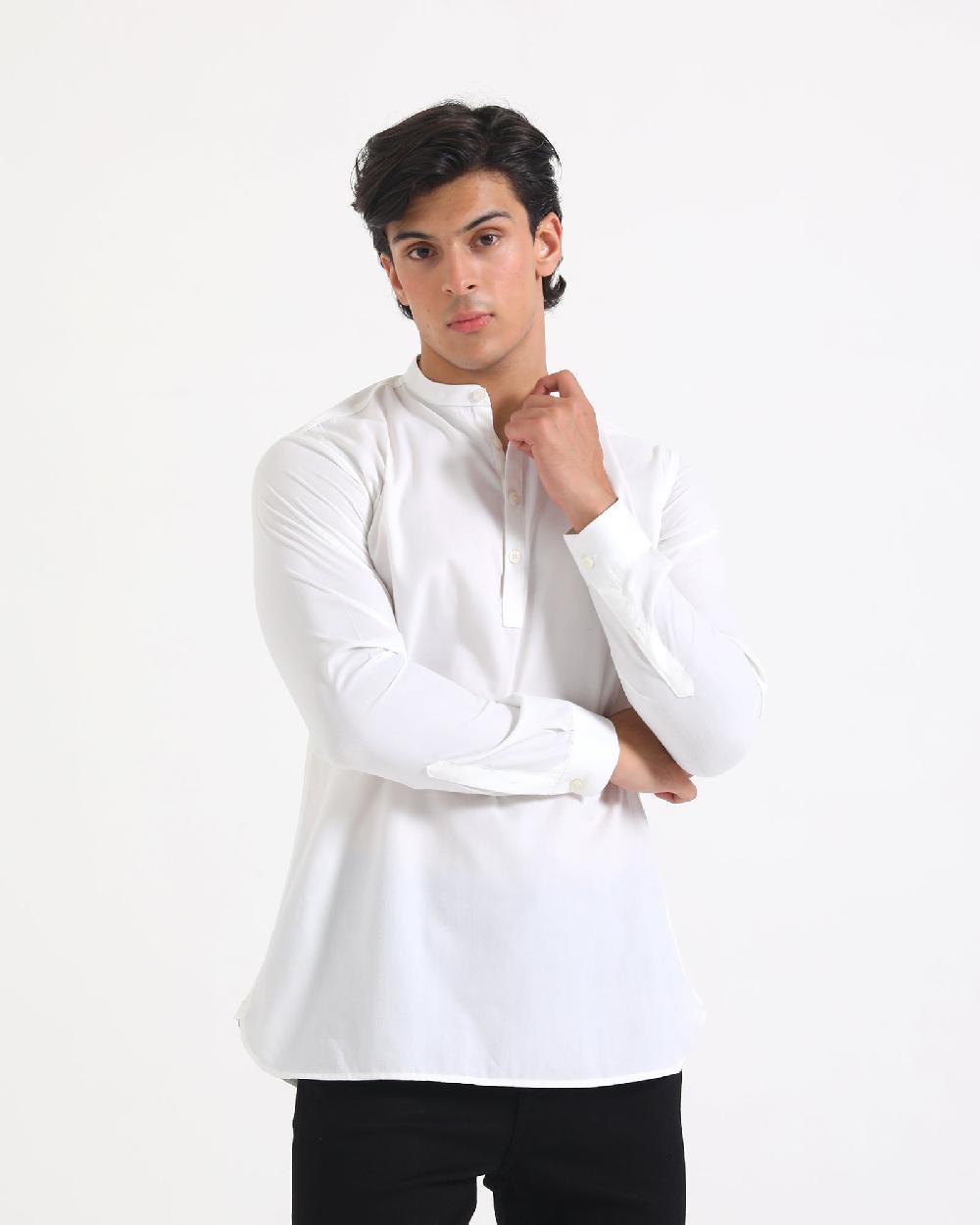 Engine Men Casual Shirt MC4085-00S-WHT