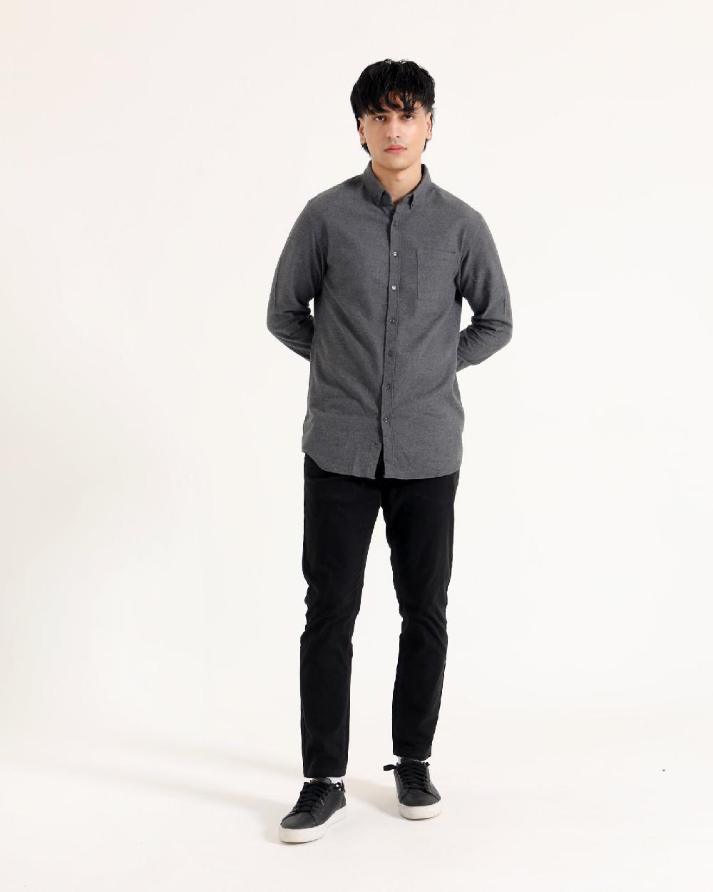 Engine Men Casual Shirt MC4089-00S-DGY