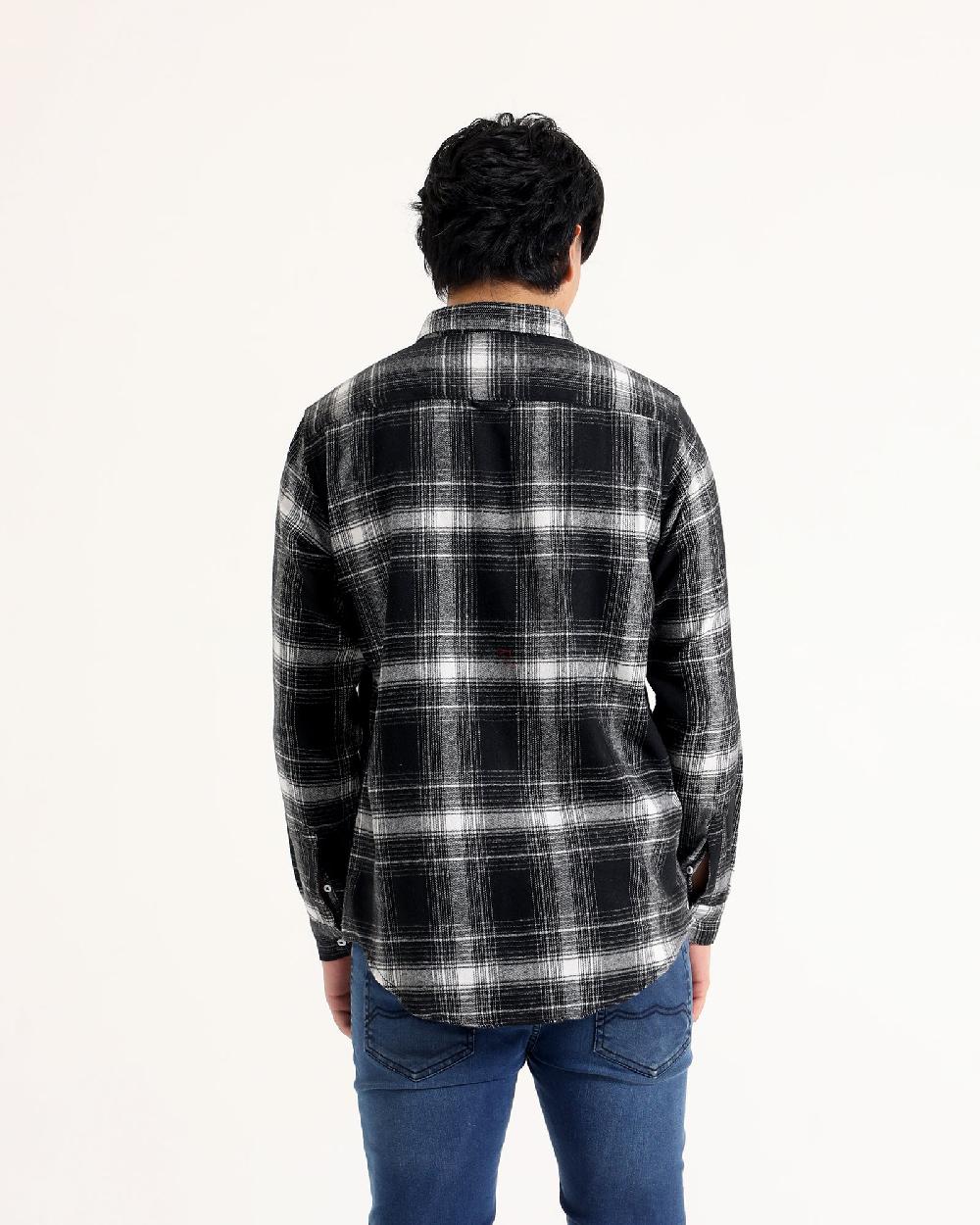 Engine Men Casual Shirt MC4091-00S-BLK