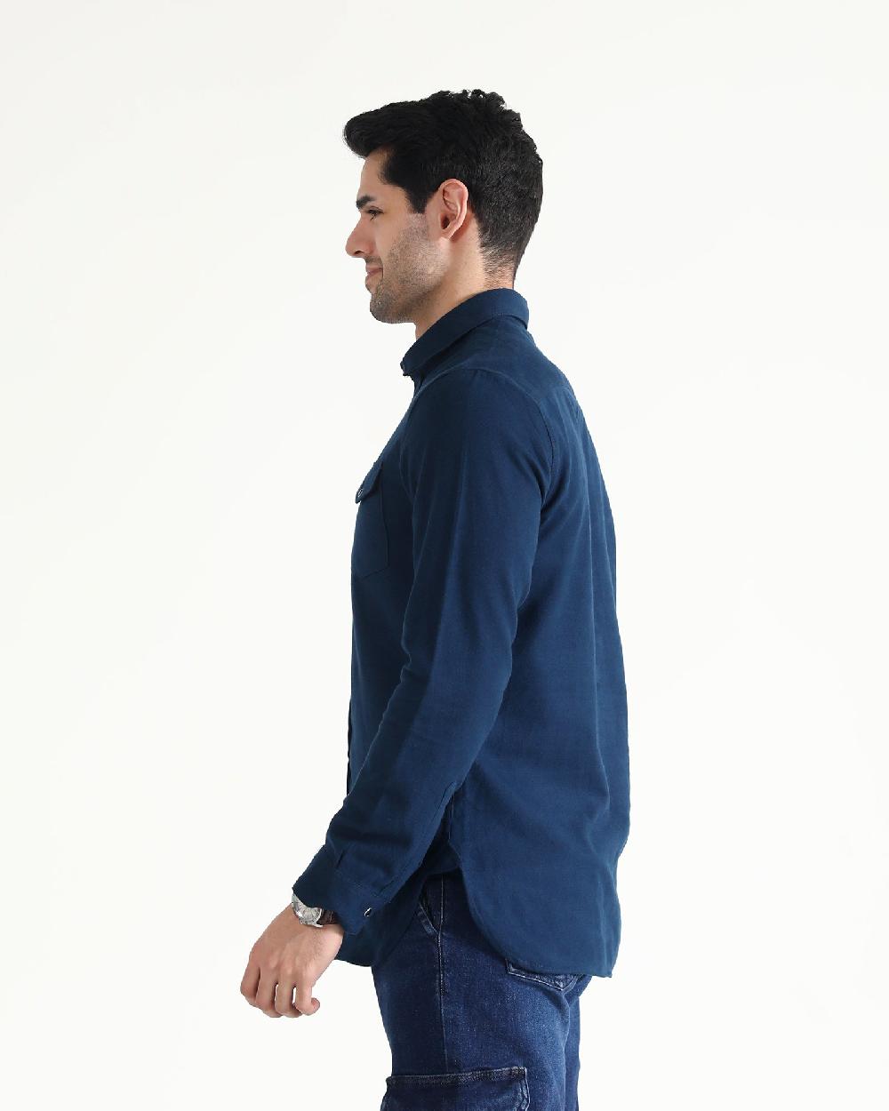 Engine Men Casual Shirt MC4095-00L-NVY