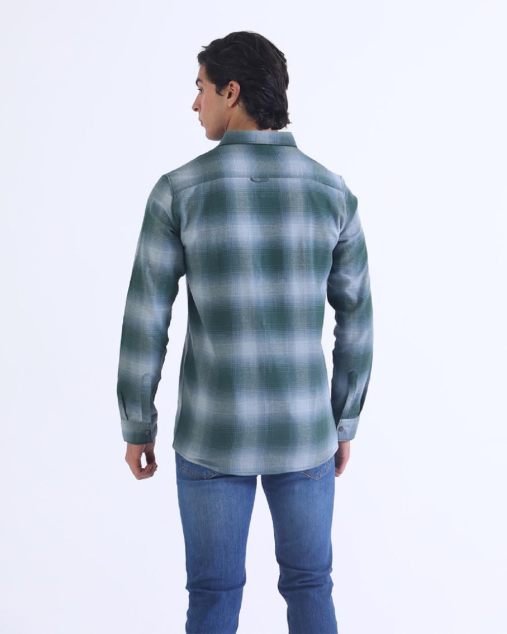 Engine Men Casual Shirt MC4096-00L-GRN