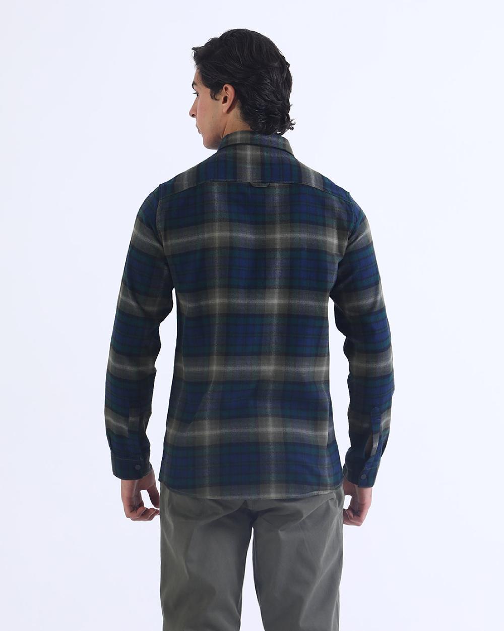 Engine Men Casual Shirt MC4096-00L-OLV