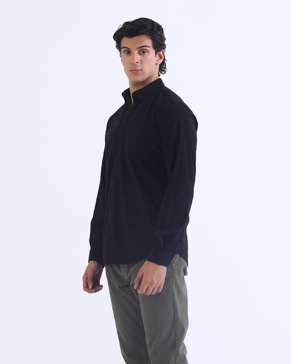 Engine Men Casual Shirt MC4101-00L-BLK