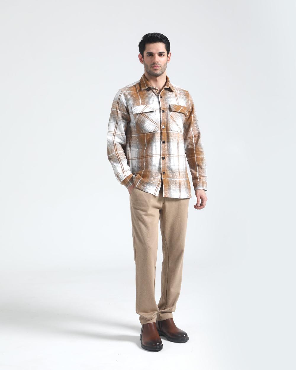 Engine Men Casual Shirt MC4103-00L-CML