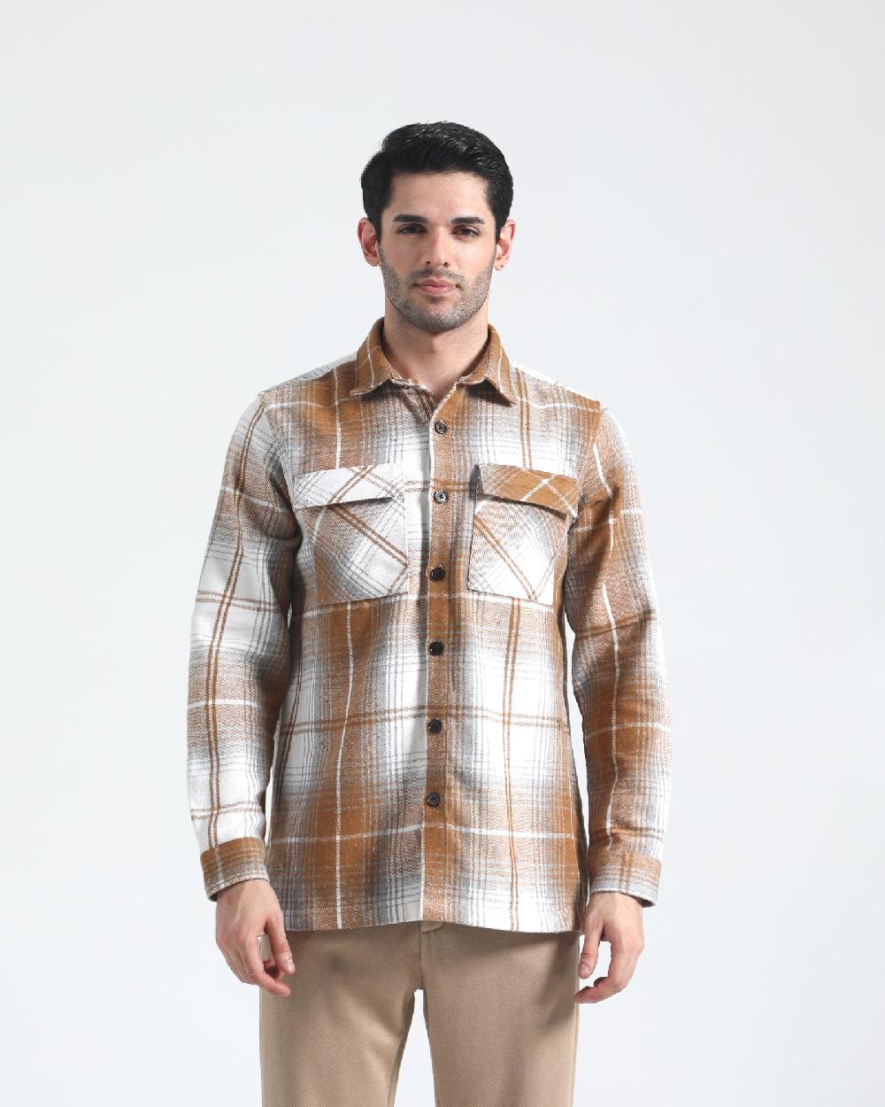 engine Men Casual Shirt MC4103-00L-CML