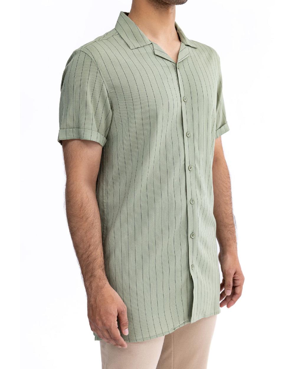 Engine Men Casual Shirt MC5031-00L-OLV