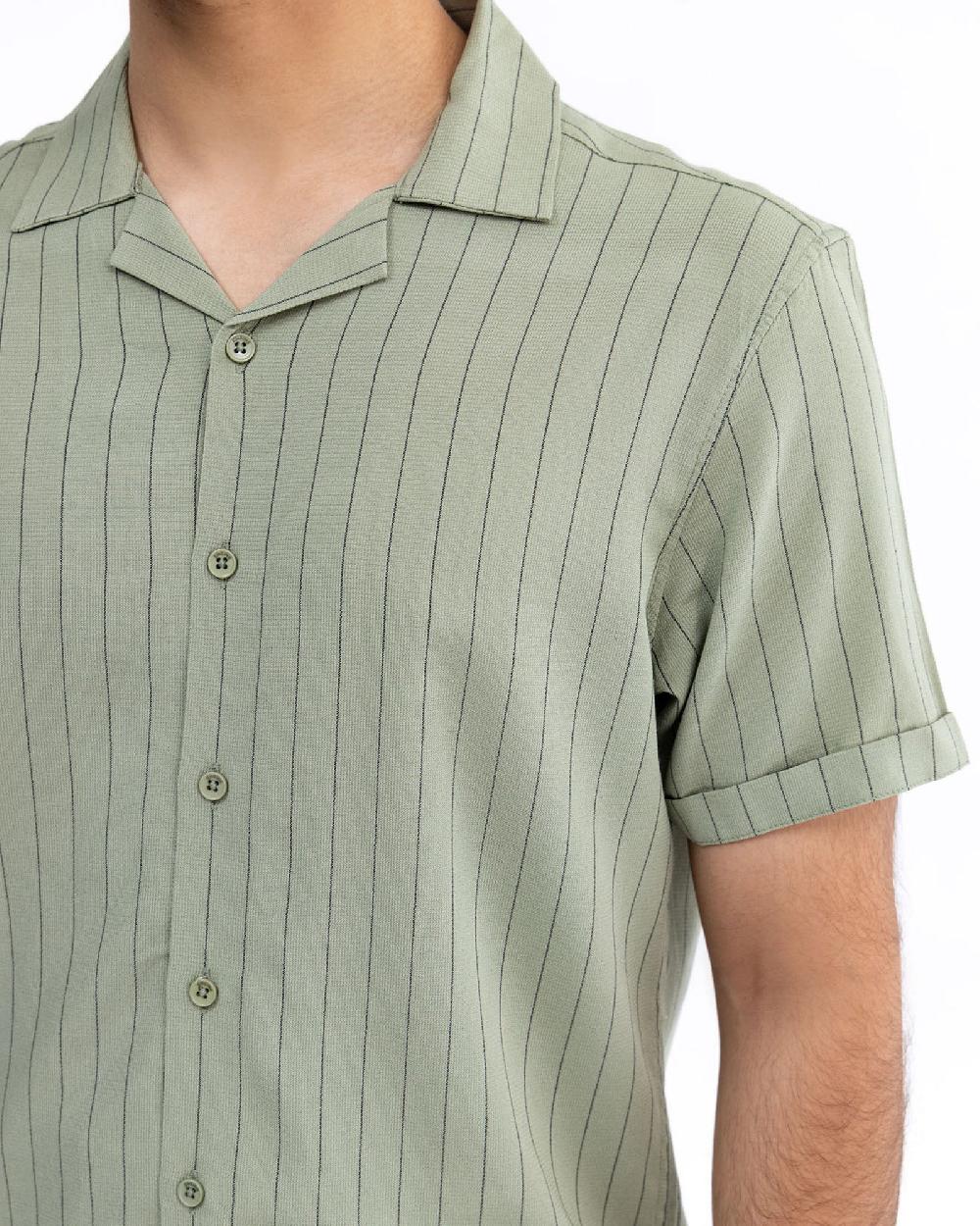 Engine Men Casual Shirt MC5031-00L-OLV