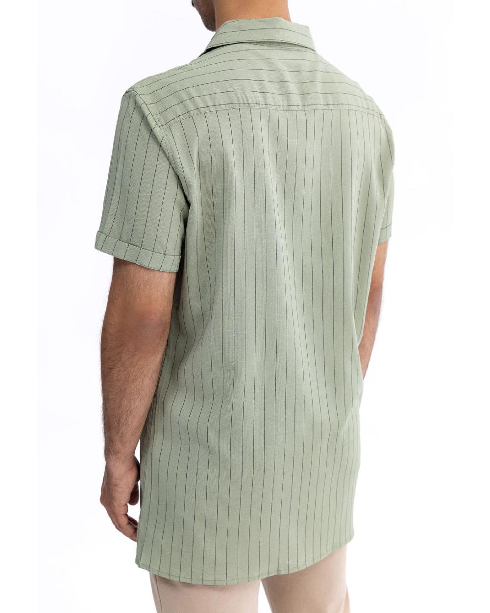 Engine Men Casual Shirt MC5031-00L-OLV