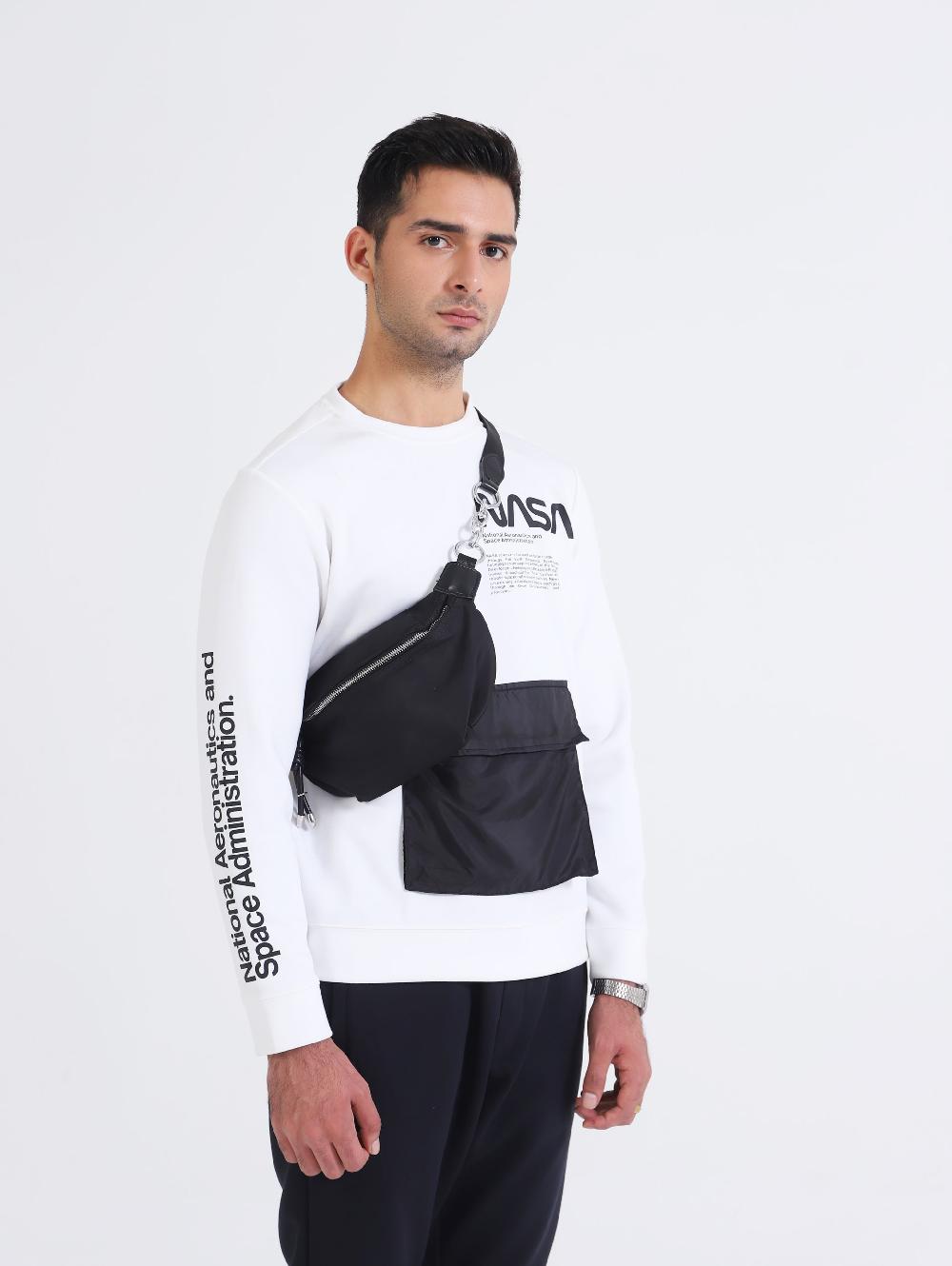 Engine Men Fashion Sweatshirt MT4178-00S-WHT