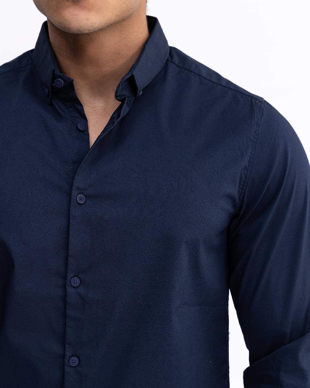 Engine Men Flared Casual Shirt MC5002-00M-DNY