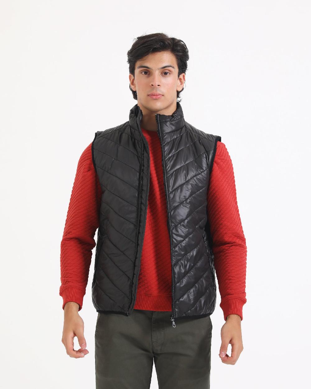 Engine Men Gilet Jacket MJ4003-00S-BLK
