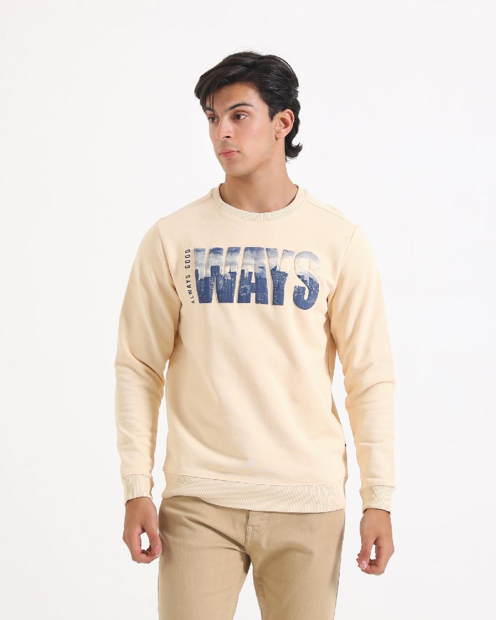 Engine Men Graphic Sweatshirt MT4193-00S-CRM