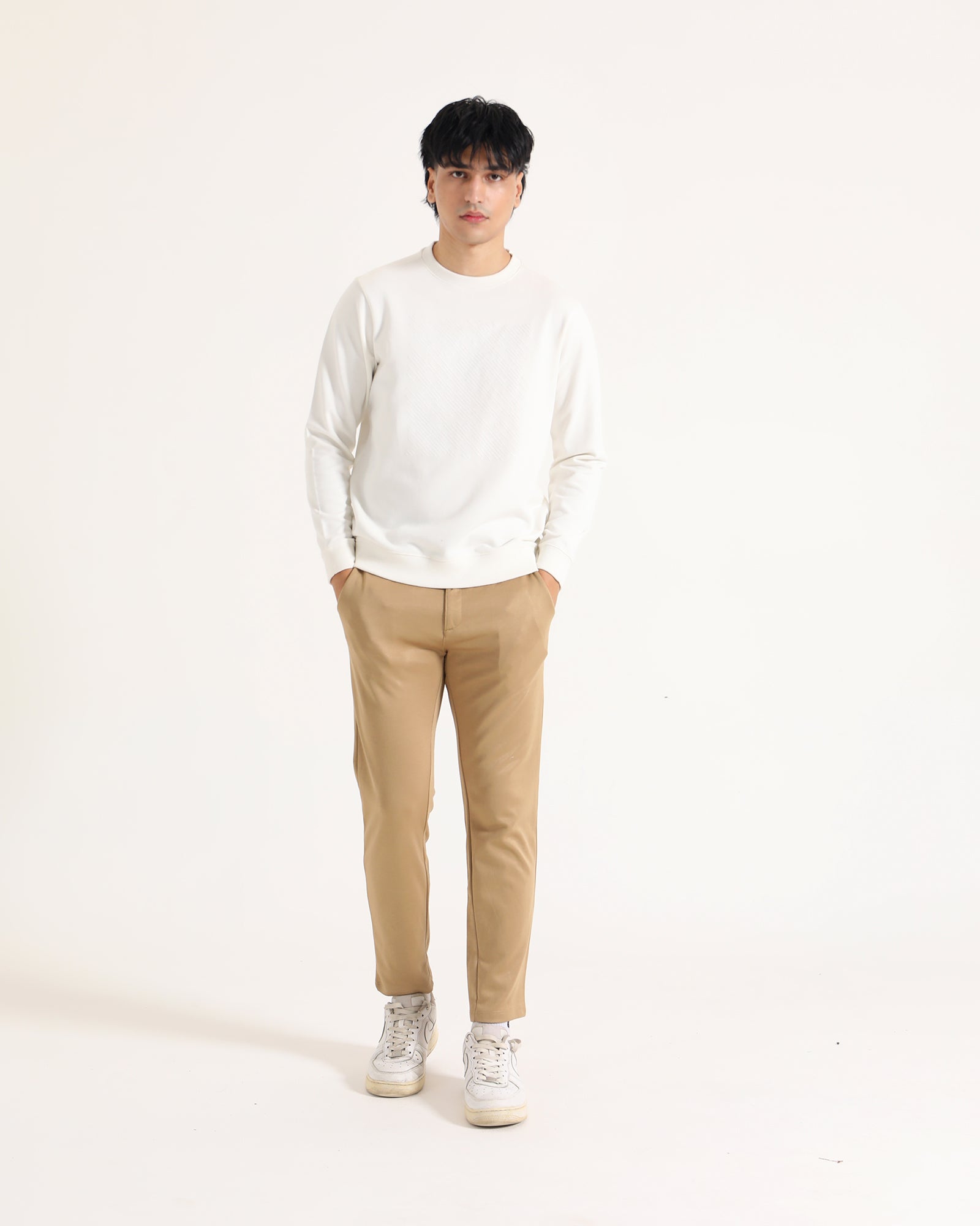 Engine Men Graphic Sweatshirt MT4198-00S-WHT