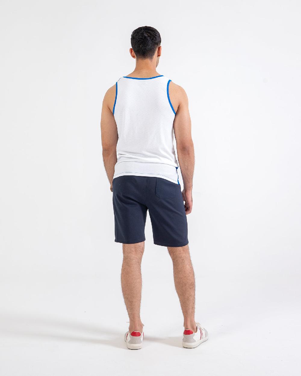 Engine Men Gym Tank Top MT4131-00S-WHT