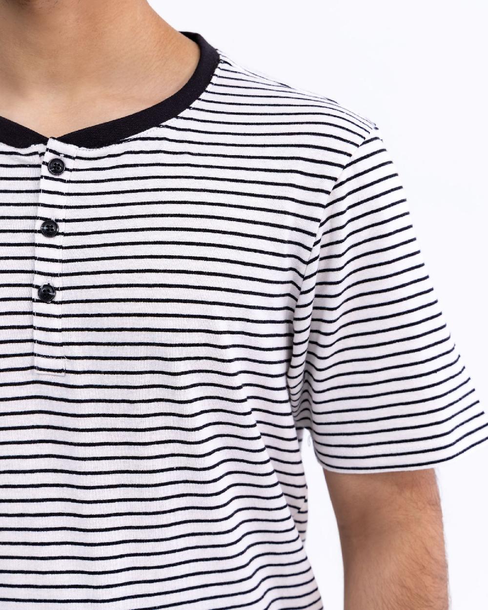 Engine Men Henley FT5055-00L-BLK