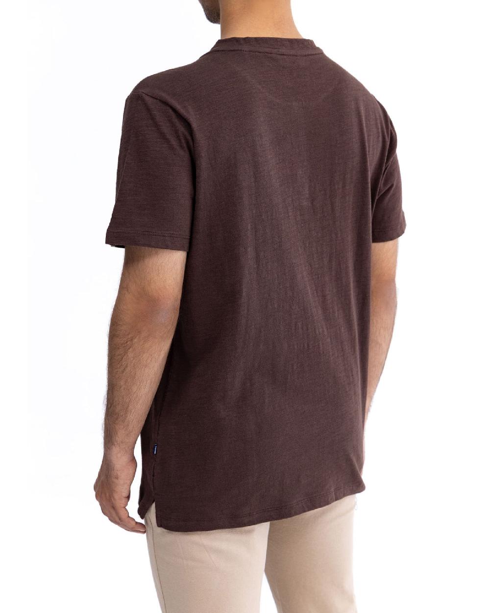 Engine Men Henley FT5080-00L-BRN