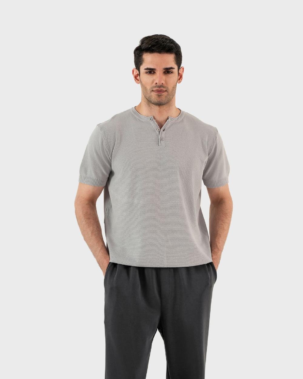 Engine Men Henley MT5168-00L-GRY