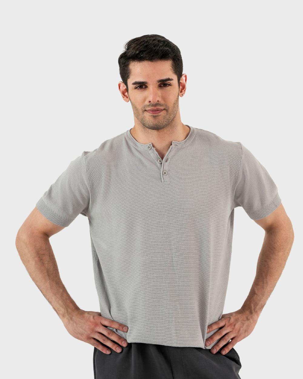 Engine Men Henley MT5168-00L-GRY