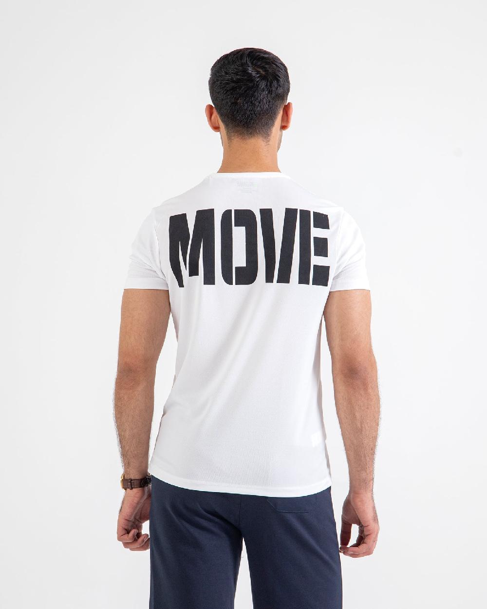 Engine Men Minimal Graphic Gym Tee MT4142-00S-WHT