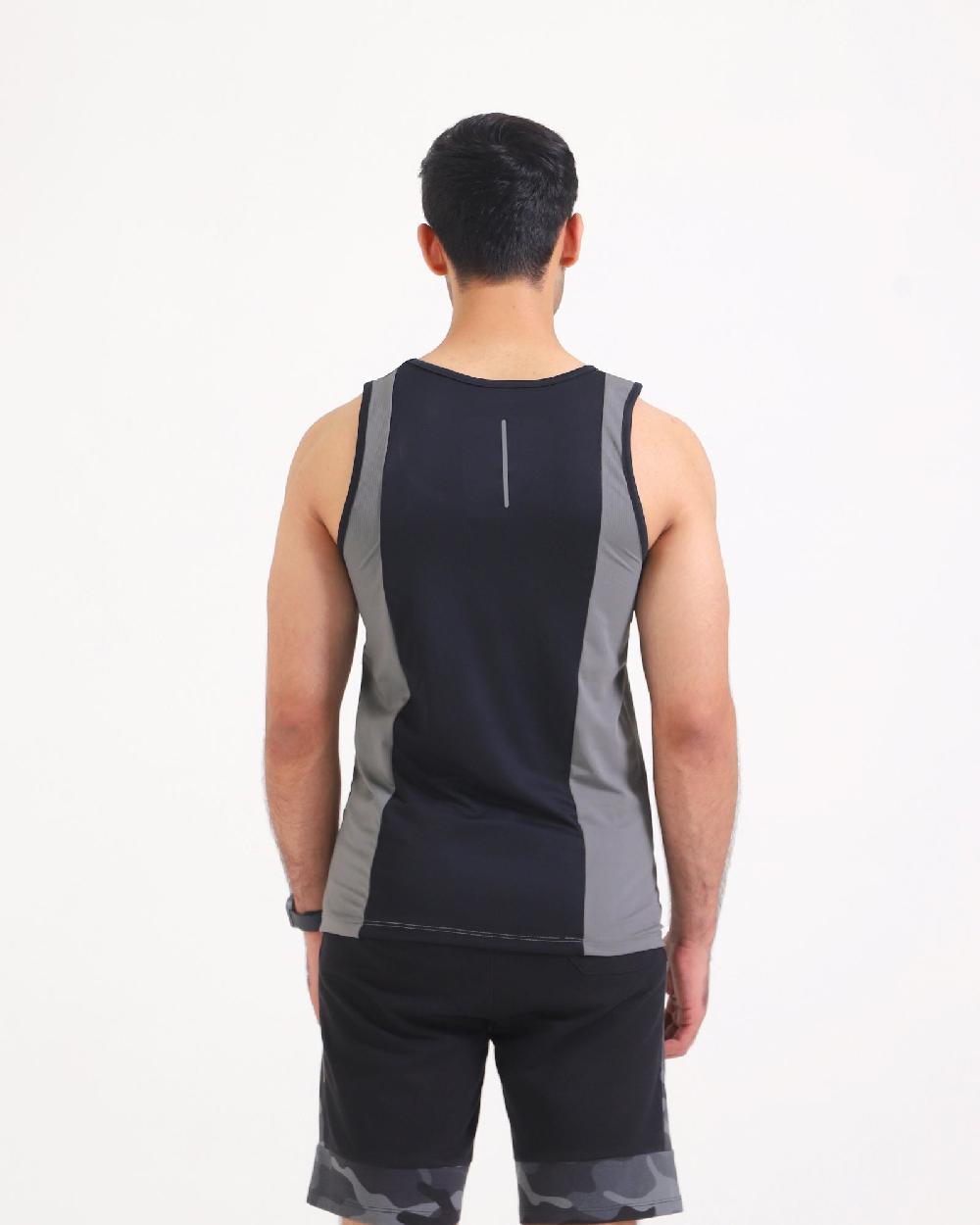 Engine Men Panel Active Wear Vest MT4130-00S-GRY