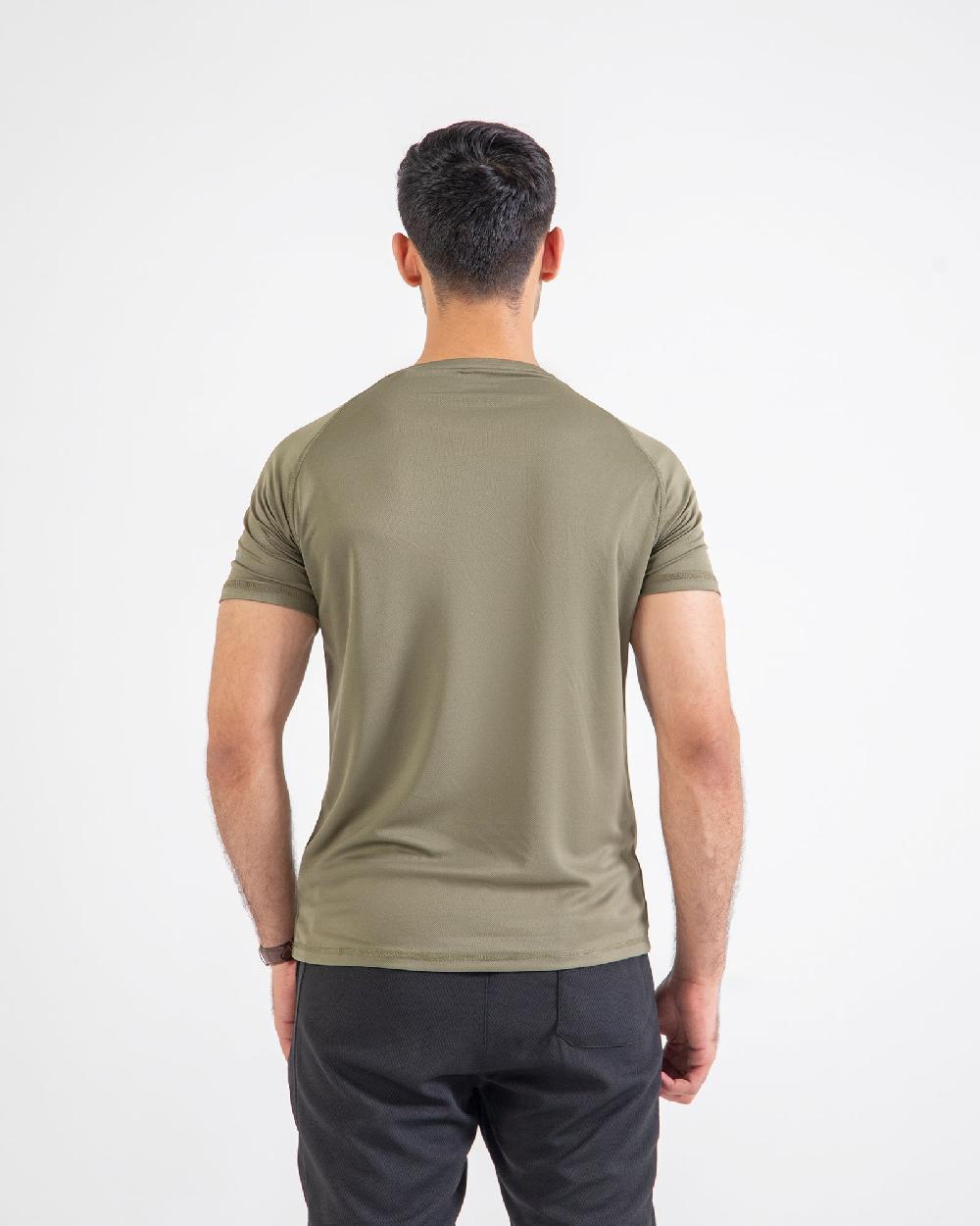 Engine Men Plain Active Wear Tee MT4132-00S-OLV