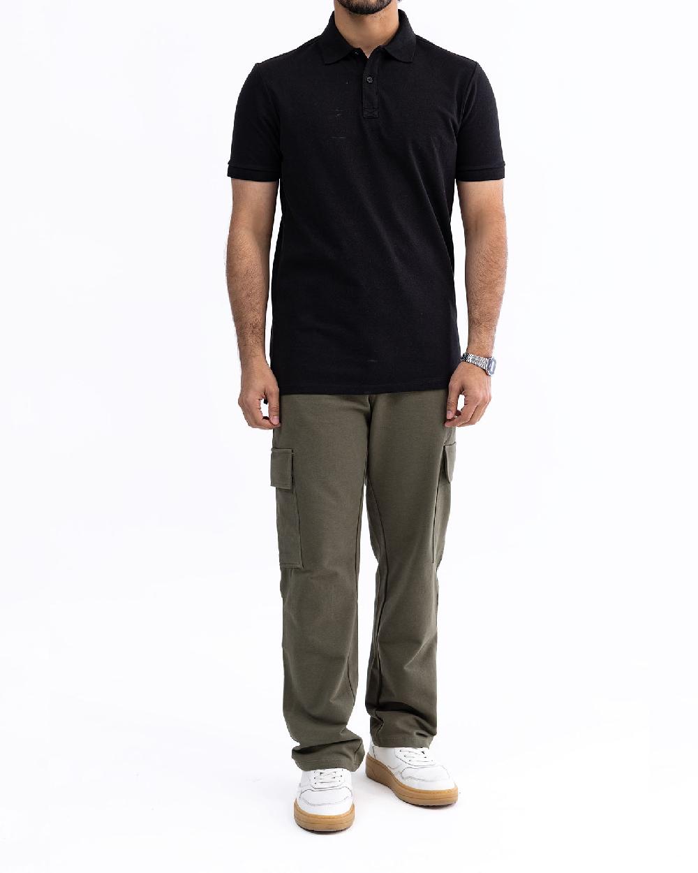 engine Men Polo Tee FT5026-00L-BLK