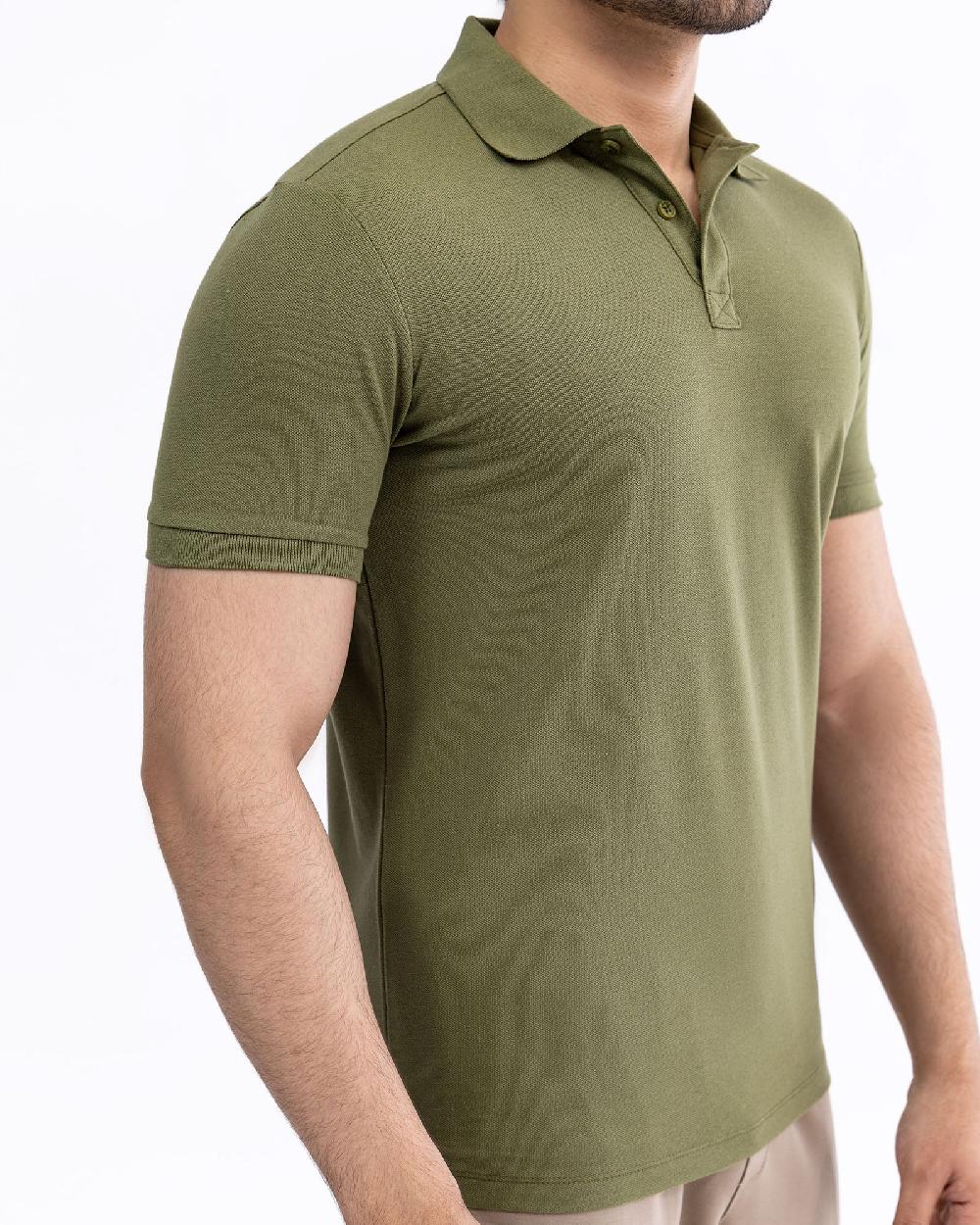 Engine Men Polo Tee FT5026-00L-GRN
