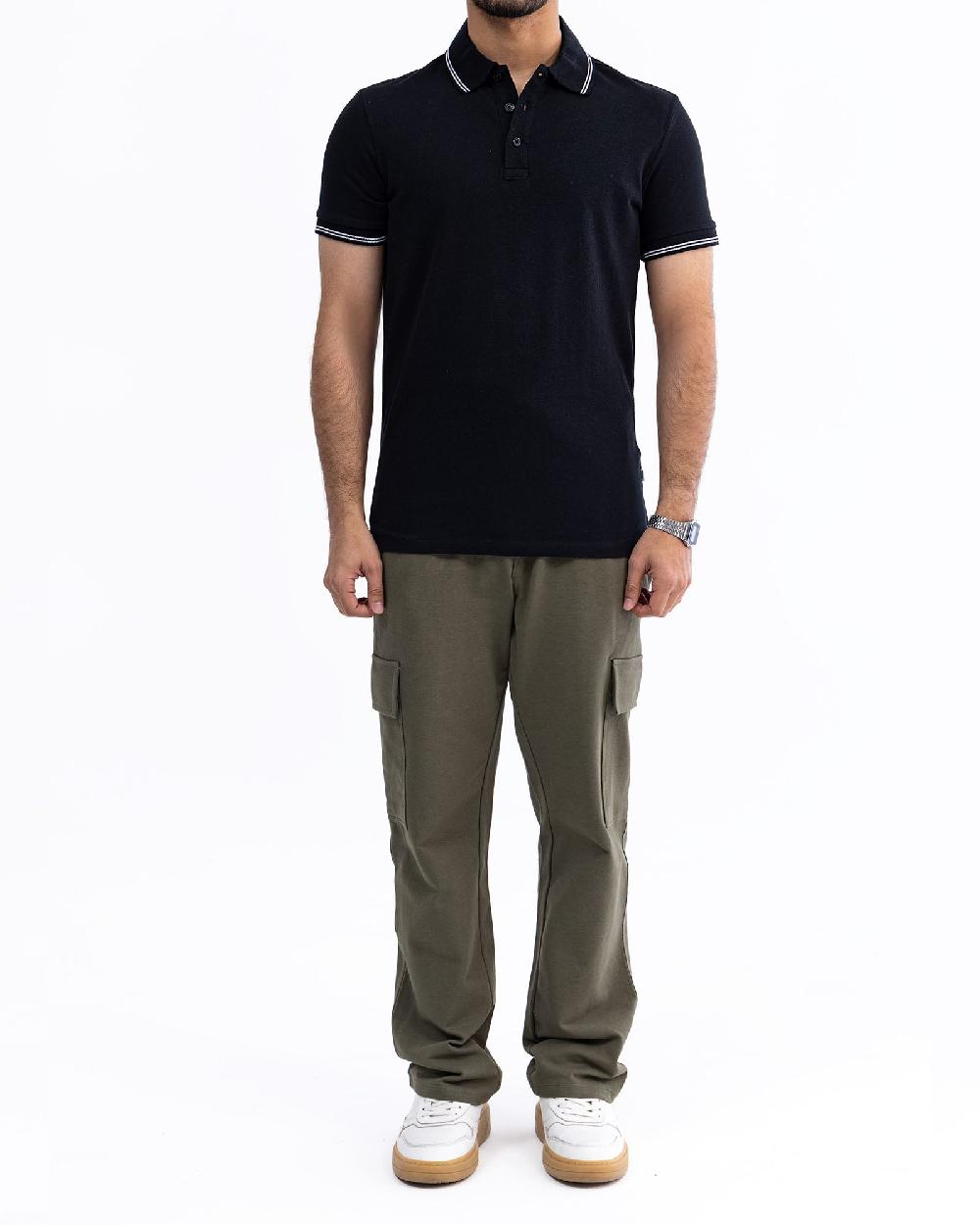 engine Men Polo Tee FT5027-00S-BLK
