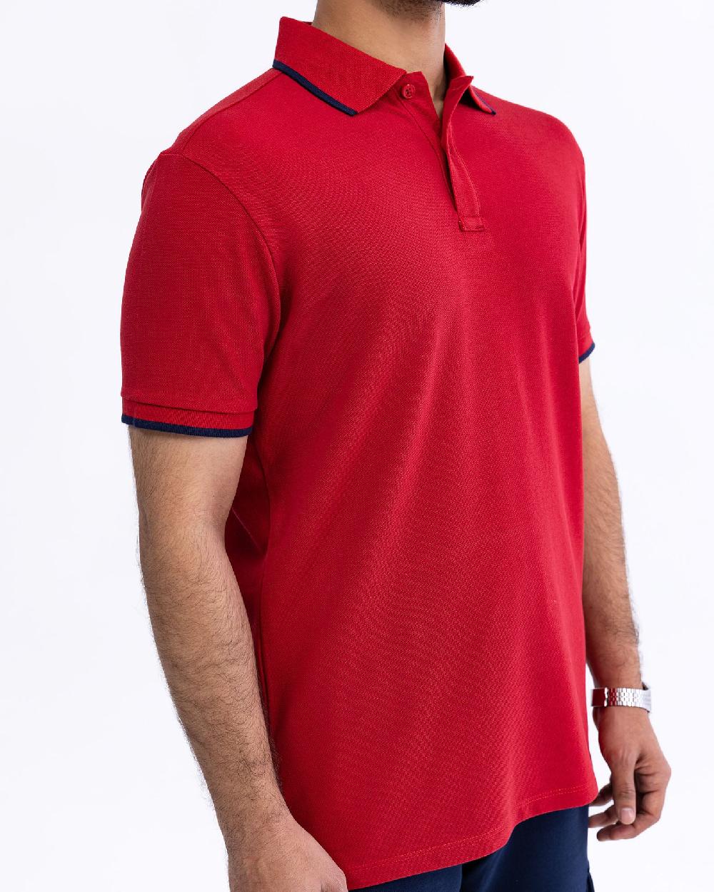 Engine Men Polo Tee FT5028-00L-RED
