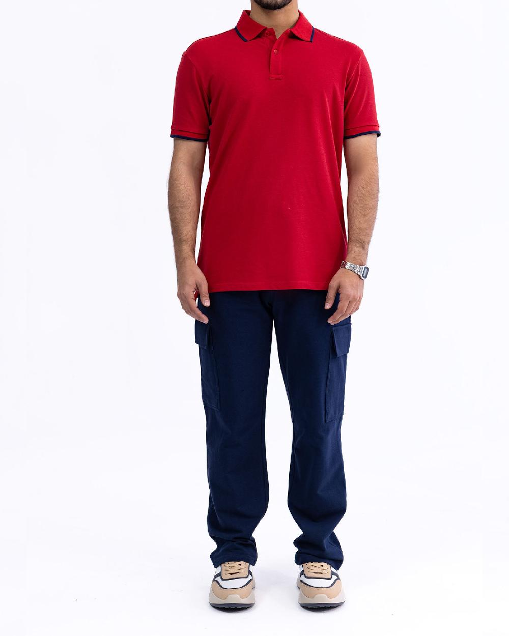 engine Men Polo Tee FT5028-00L-RED