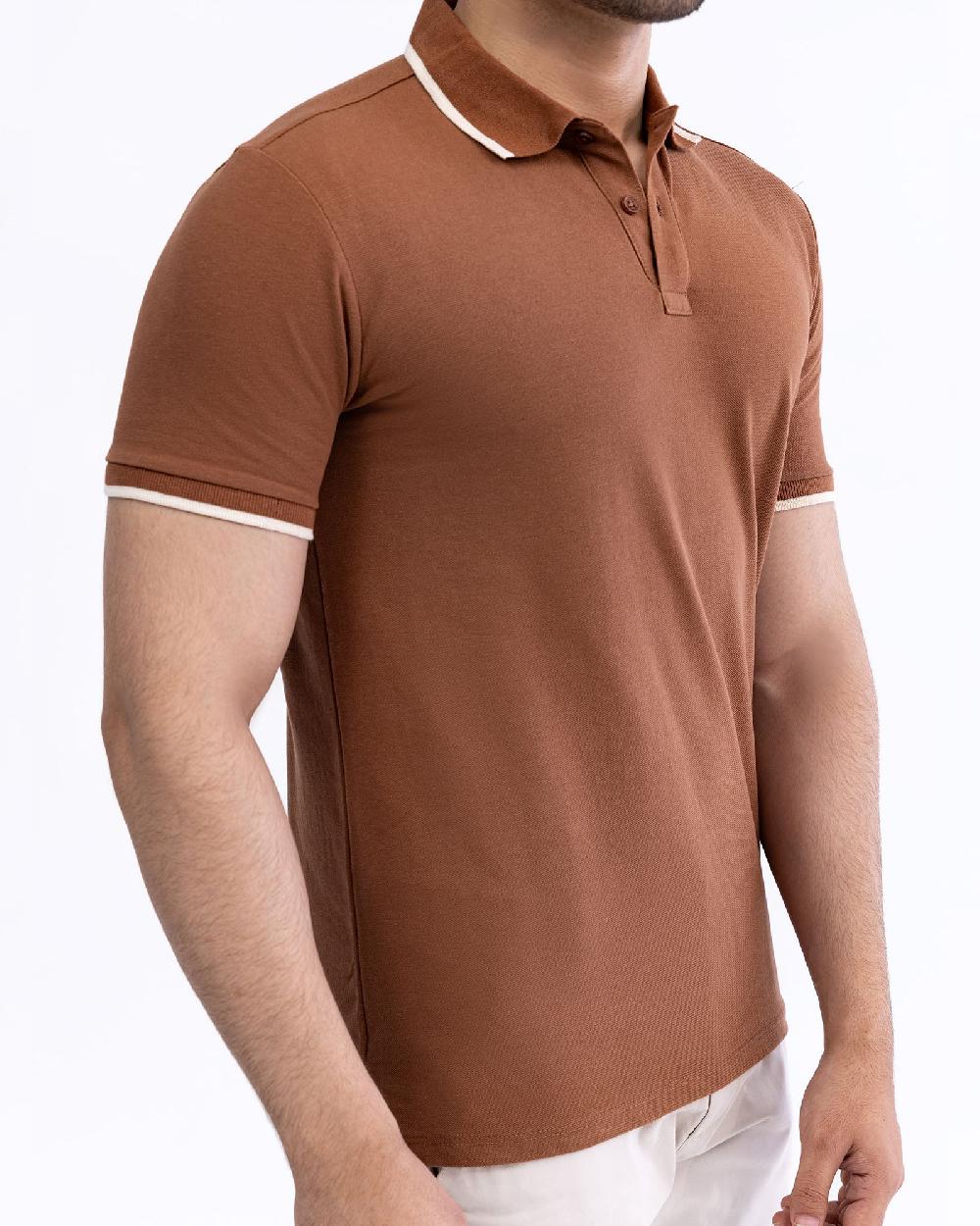 Engine Men Polo Tee FT5028-00S-BRN