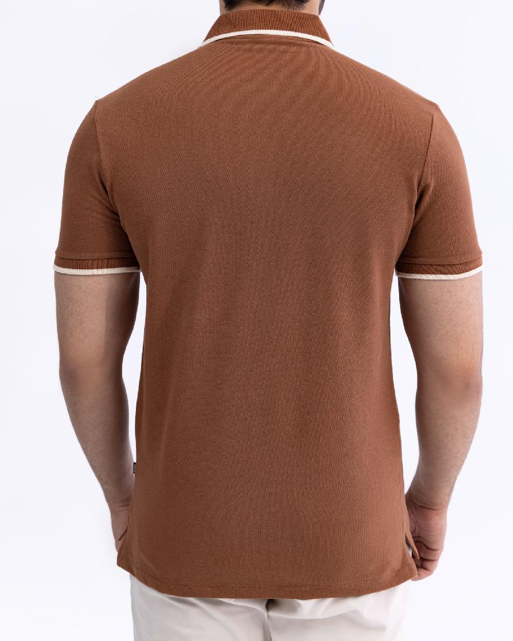 Engine Men Polo Tee FT5028-00S-BRN