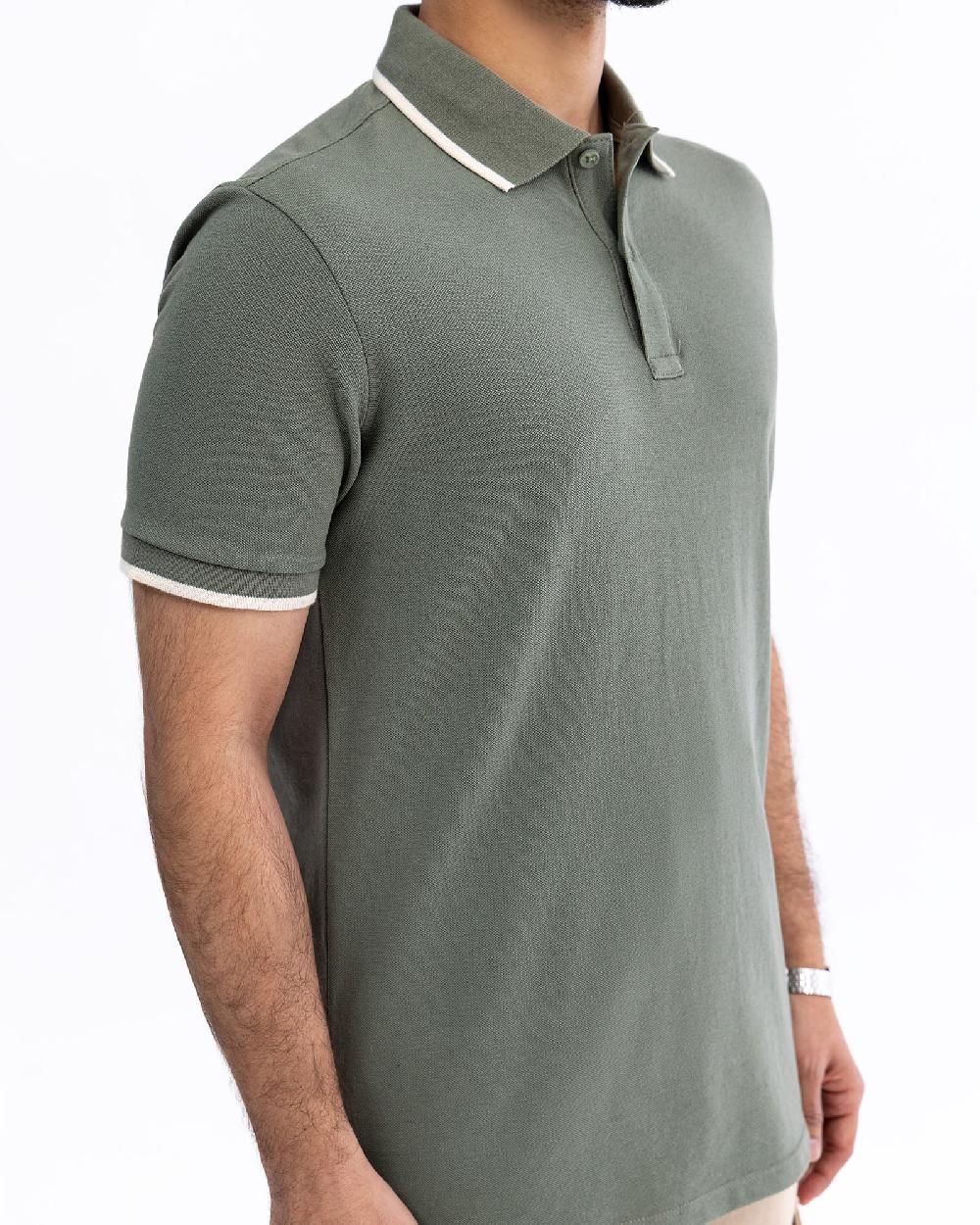 Engine Men Polo Tee FT5028-00S-OLV