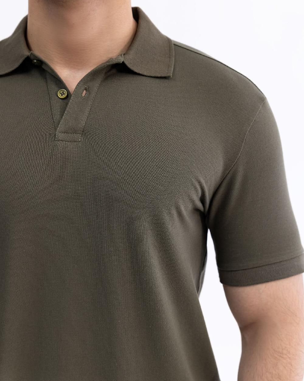 Engine Men Polo Tee FT5030-00S-OLV