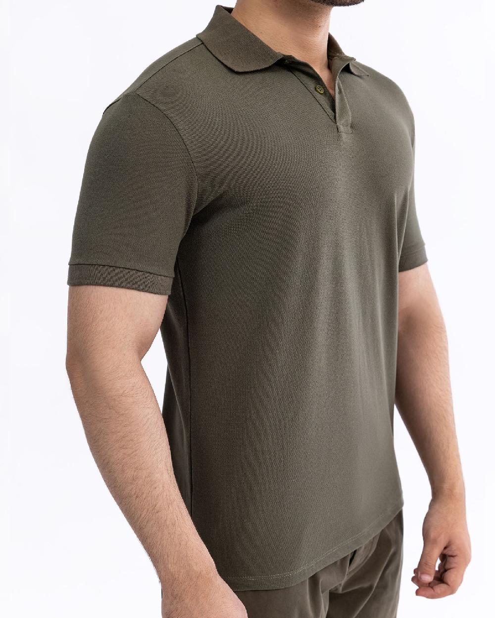 Engine Men Polo Tee FT5030-00S-OLV