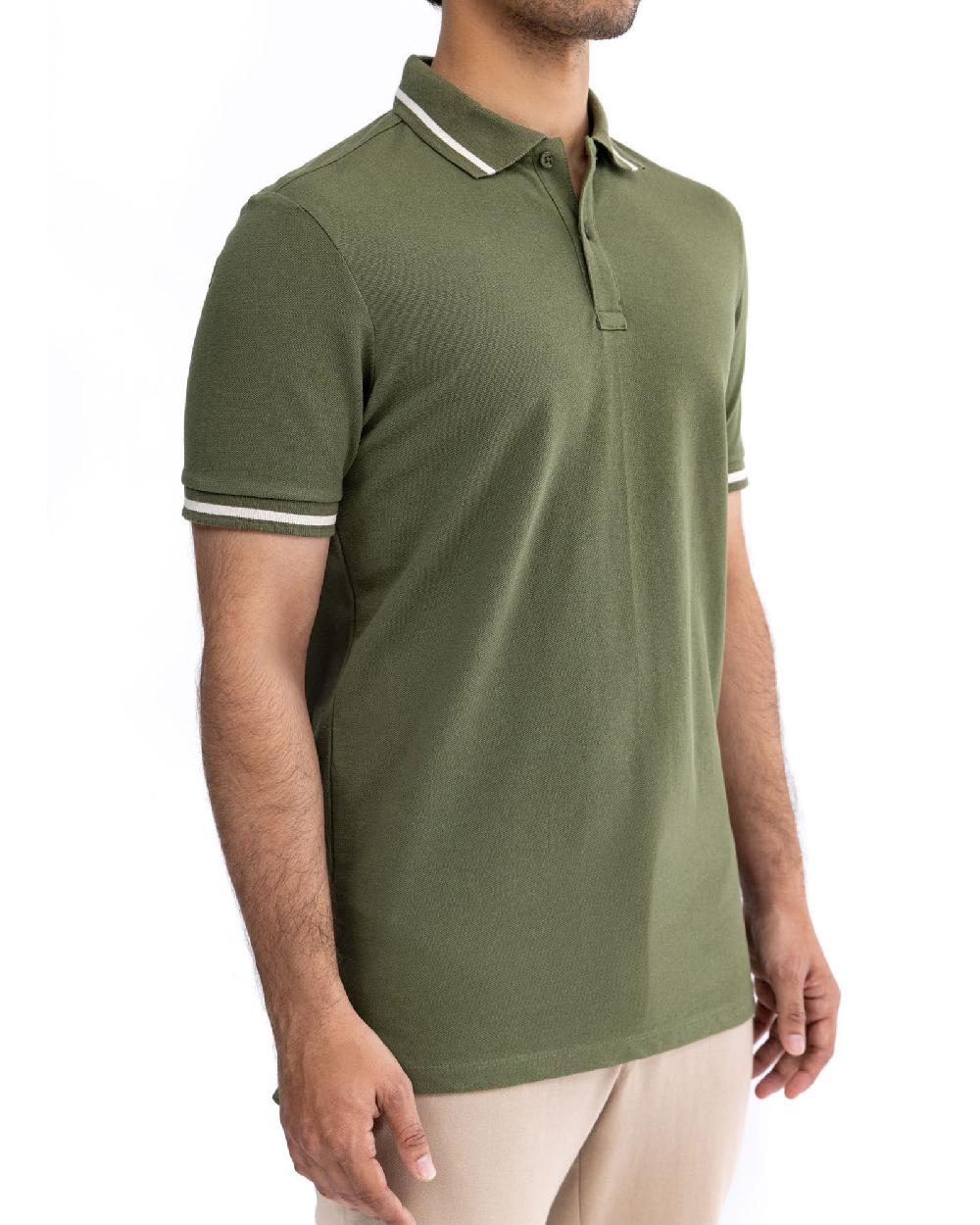 Engine Men Polo Tee FT5041-00M-OLV
