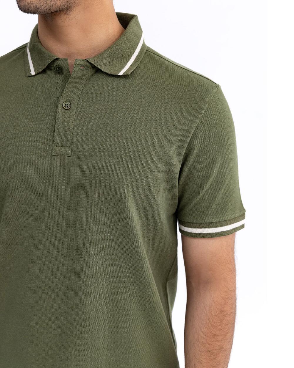 Engine Men Polo Tee FT5041-00M-OLV