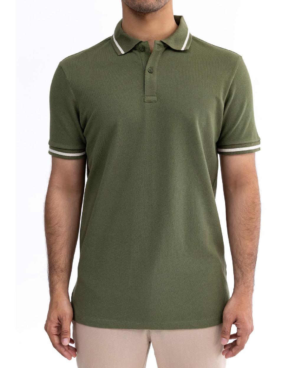 engine Men Polo Tee FT5041-00M-OLV