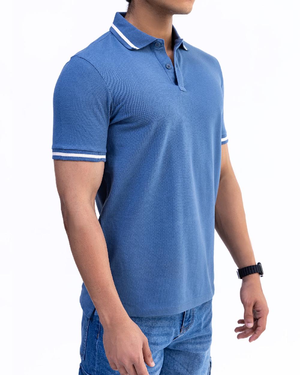Engine Men Polo Tee FT5041-00S-BLU