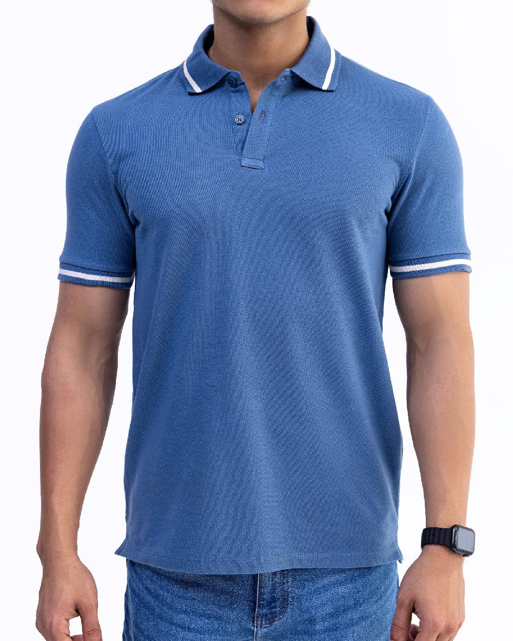 engine Men Polo Tee FT5041-00S-BLU