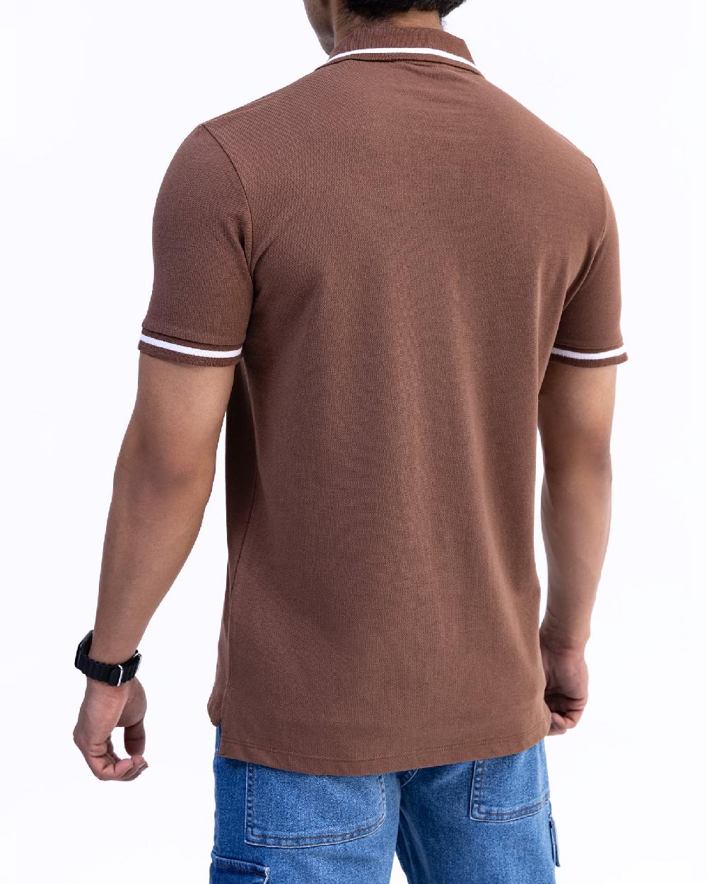 Engine Men Polo Tee FT5041-00S-BRN