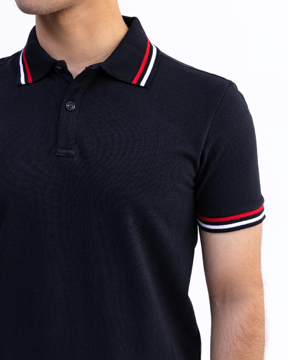 Engine Men Polo Tee FT5058-00L-BLK