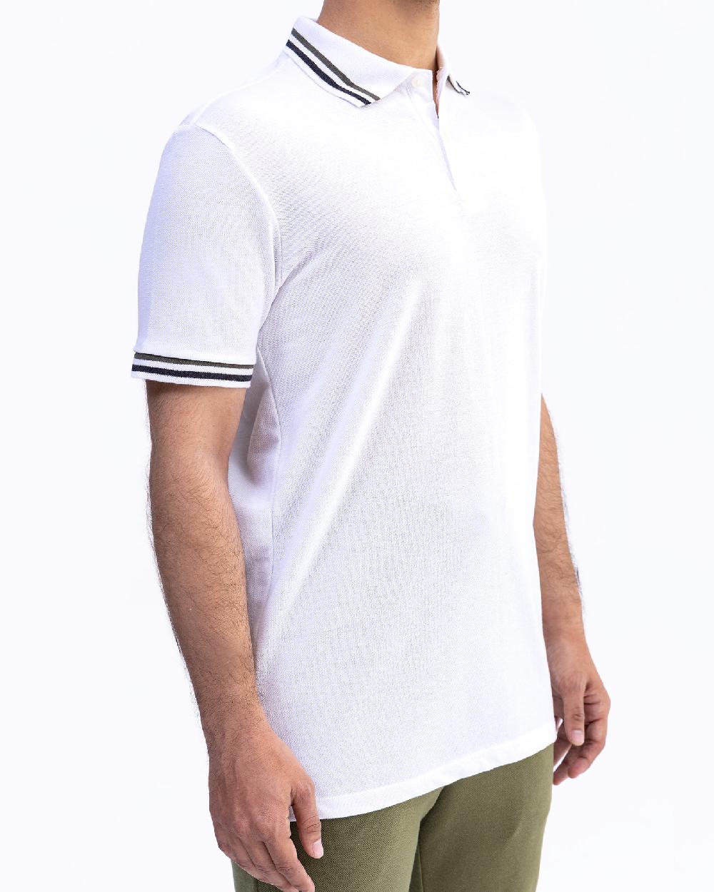 Engine Men Polo Tee FT5058-00L-WHT