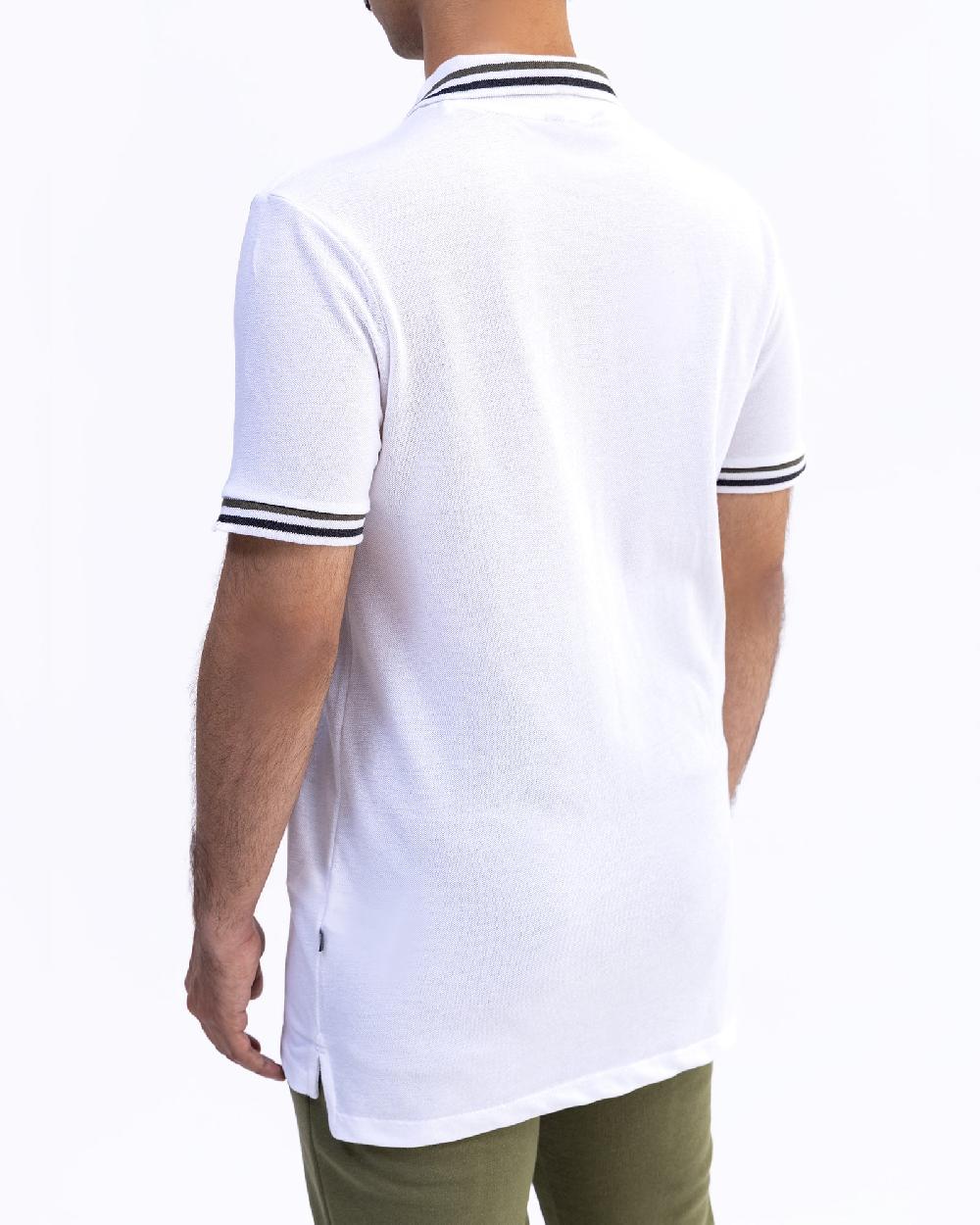 Engine Men Polo Tee FT5058-00L-WHT