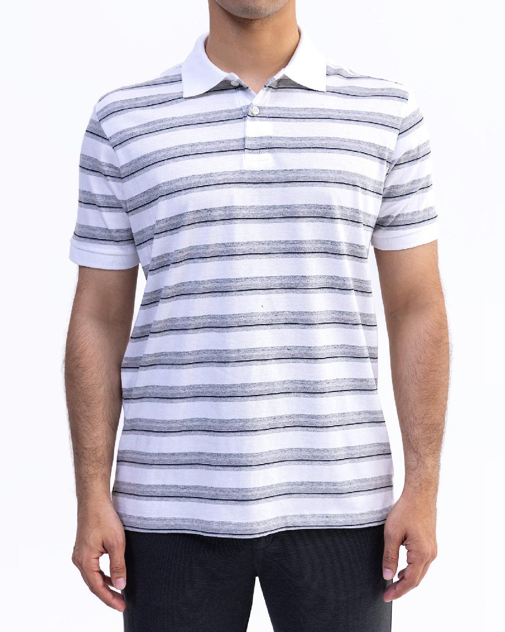engine Men Polo Tee FT5062-00L-WHT