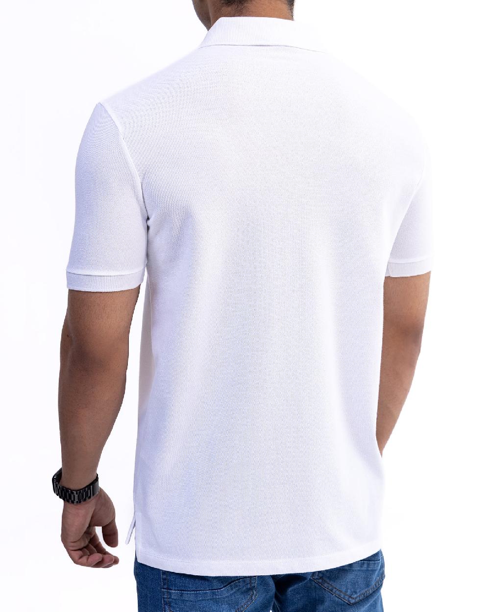Engine Men Polo Tee FT5081-00L-WHT