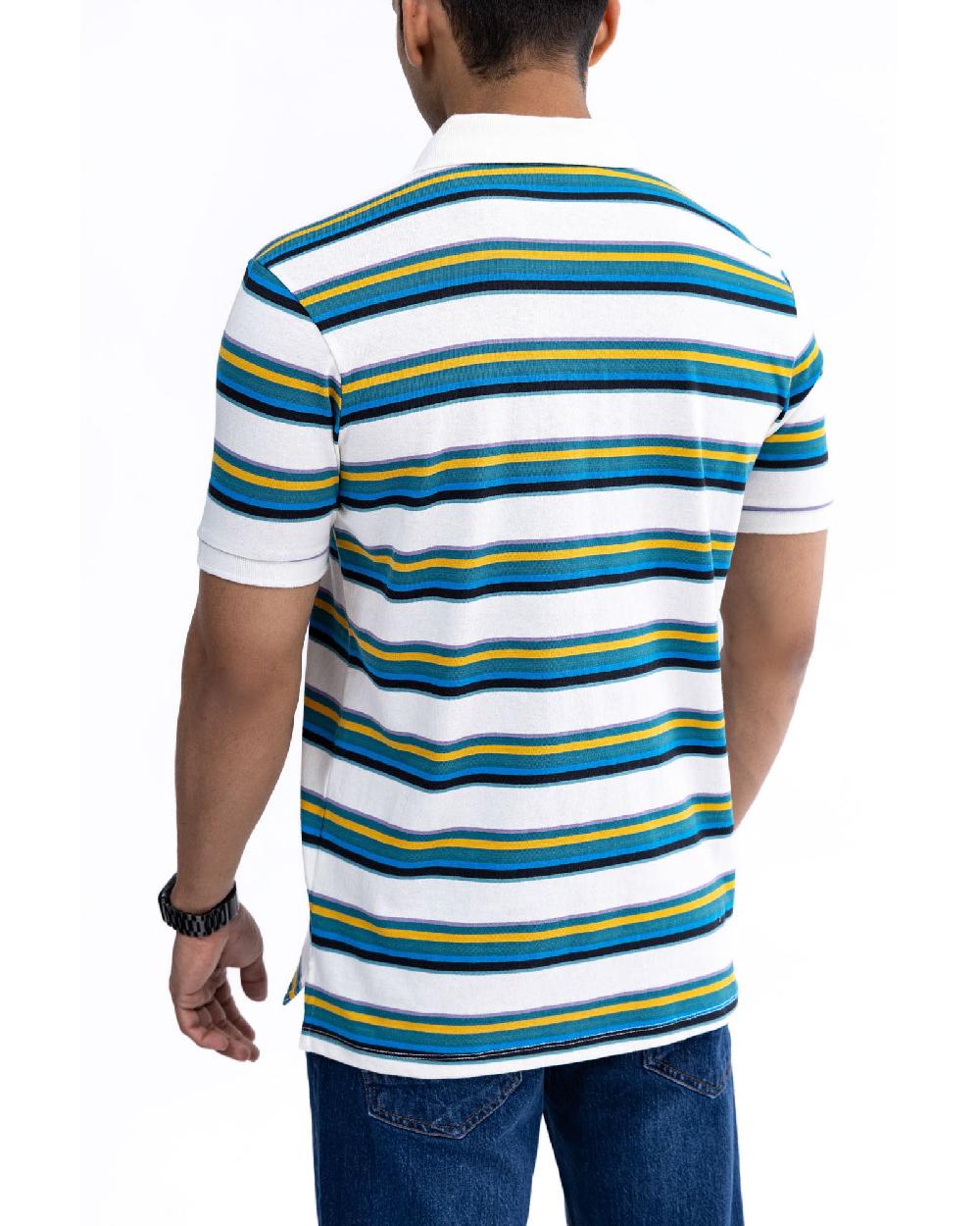 Engine Men Polo Tee FT5091-00L-WHT