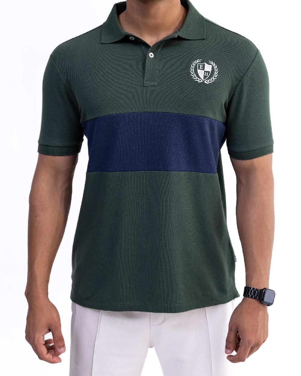 engine Men Polo Tee FT5096-00L-GRN
