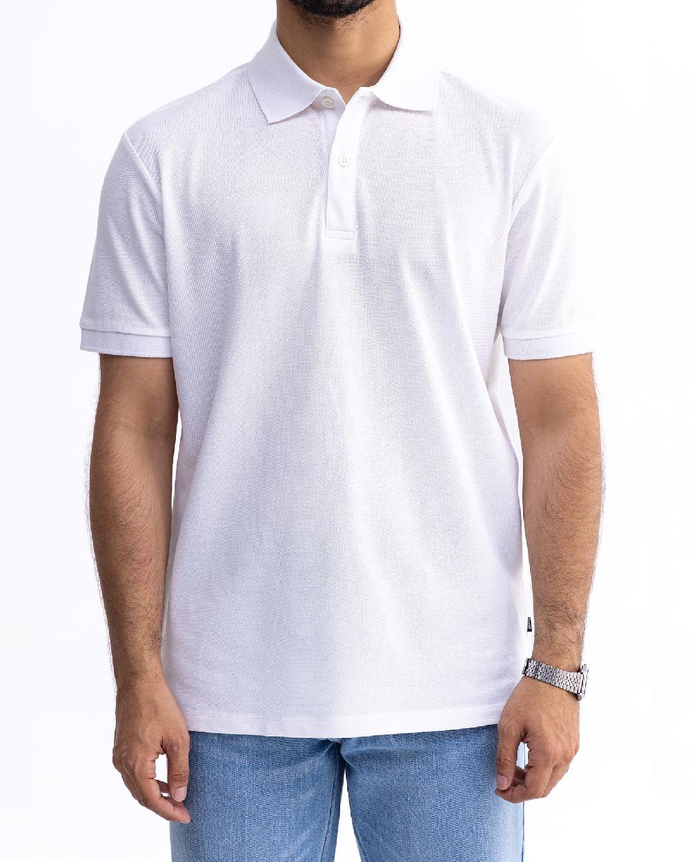 engine Men Polo Tee FT5100-00L-WHT
