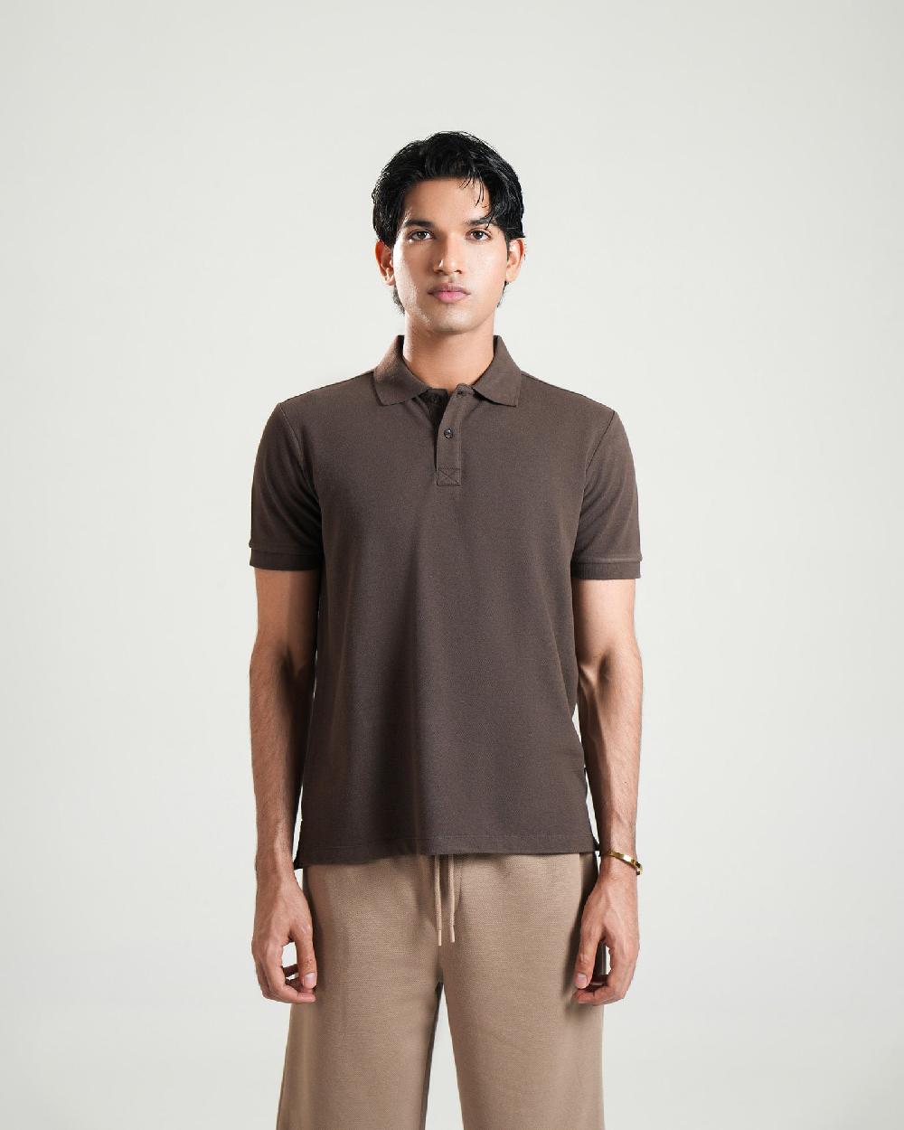 Engine Men Polo Tee FT5111-00L-BRN